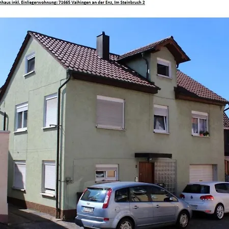 Apartmán Monteurshaus Mit Kueche Naehe Ludwigsburg *